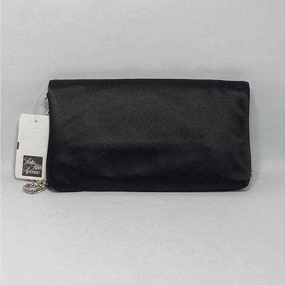 Jimmy Choo Titania Crystal Satin Clutch - Picture 10 of 12